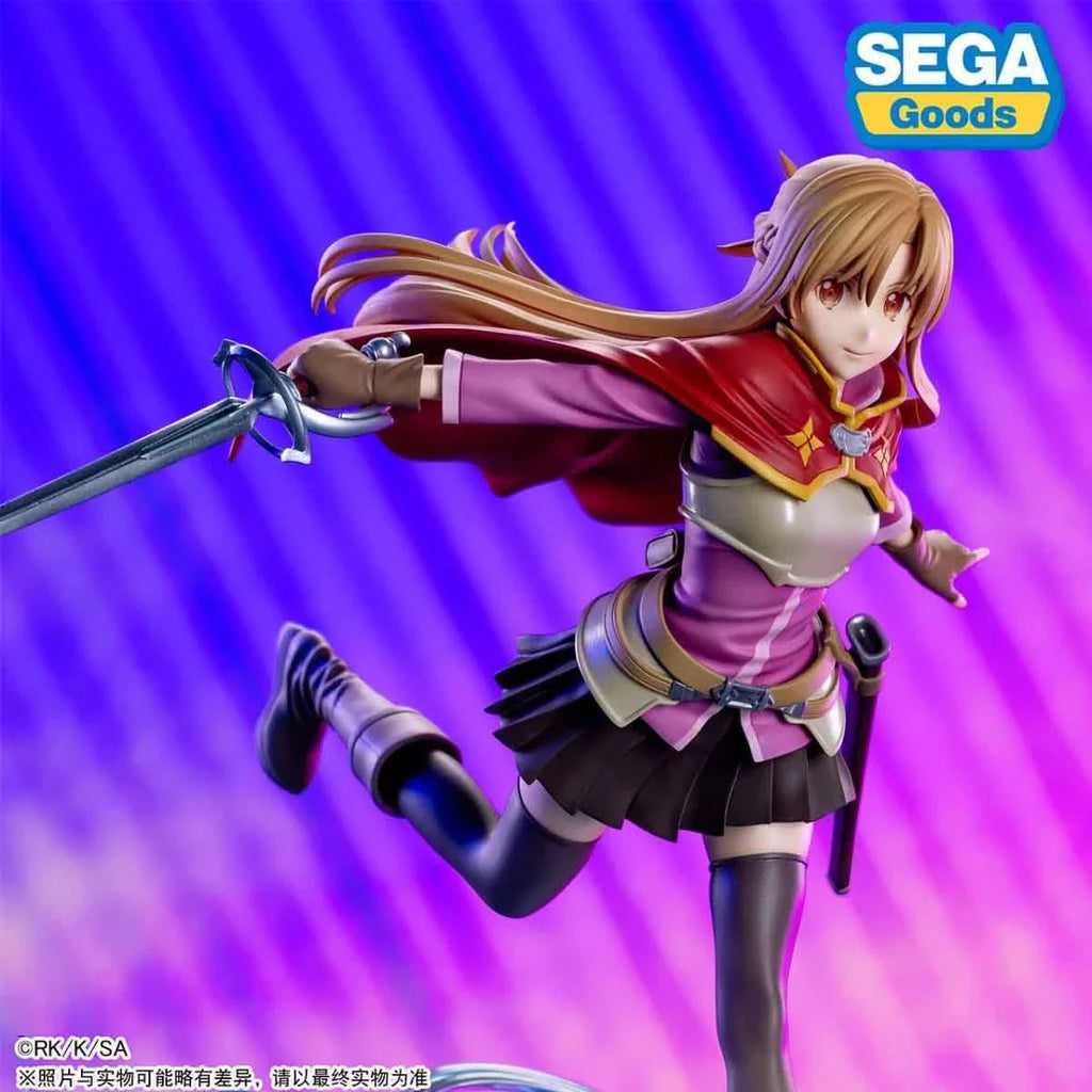SEGA JP Authentic FZ Sword Art Online Asuna Yuuki Tsumiki Prize Figure, Authentic Laser Label/In-Stock Fast Ship, ABS