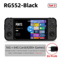 ANBERNIC RG552 Handheld Game Console 5.36" IPS Touch Screen Android Linux Dual OS System 4200 Retro Games Portable Games Players