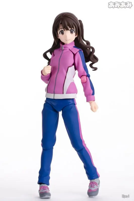Original Max Factory Figma##EX-28 THE IDOLM@STER Cinderella Girls Shimamura Uzuki Anime Figure Model Toy Gift Collection