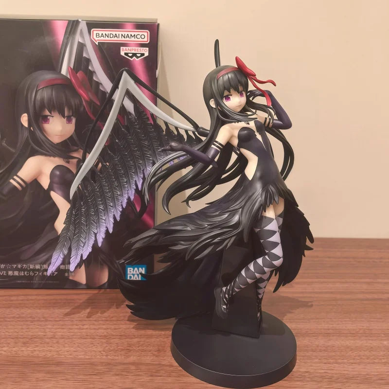 Bandai Namco Puella Magi Madoka Magica Akemi Homura Action Figurine Merchandise Toys Collector Doll Birthday Gift Girl'S Gift