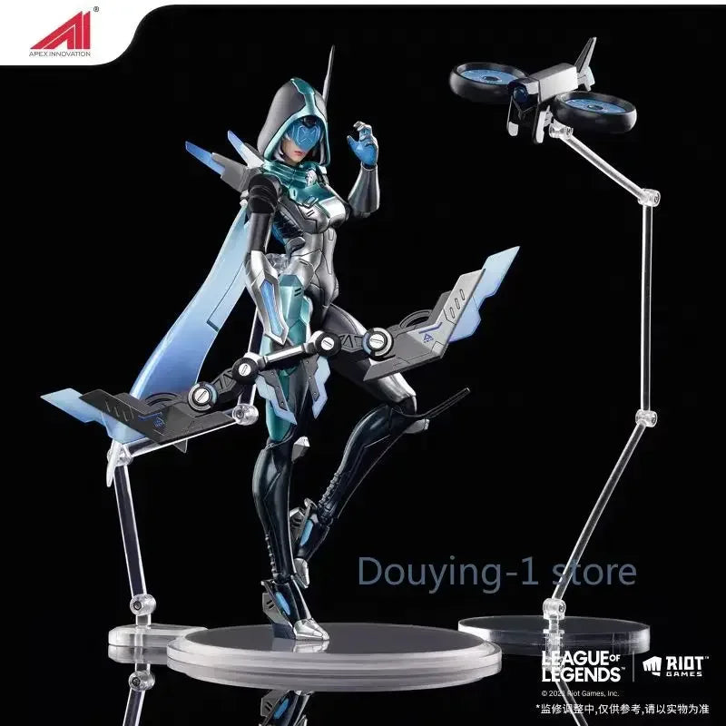 In Stock League of Legends LOL Limited Edition Project Ashe 1/8 Scale Action Figure Apex Doll Display Item.