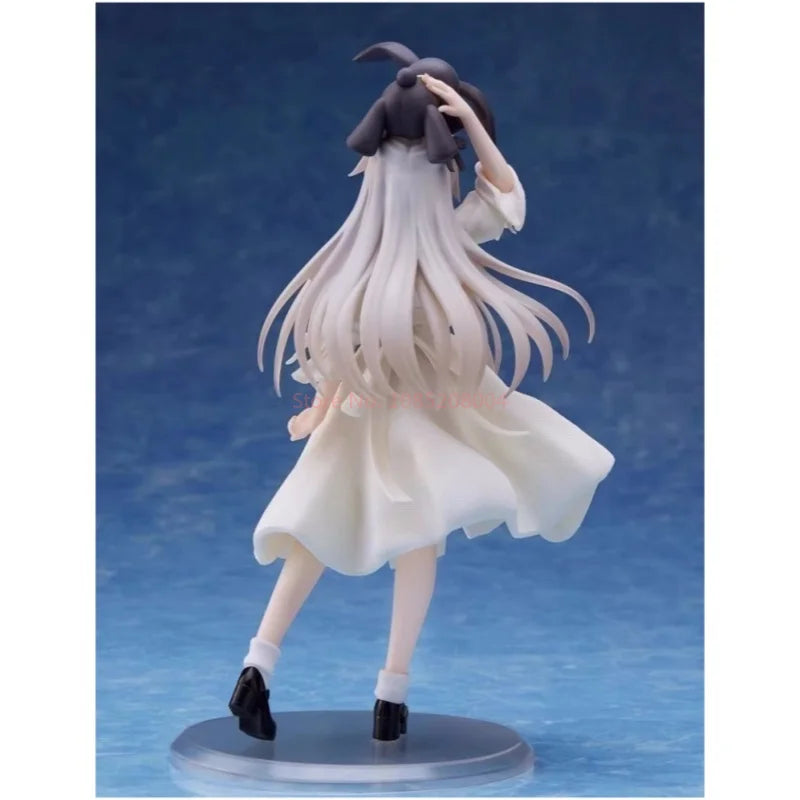 New Original Taito Yosuga No Sora Anime Figure Blink Calmly Kasugano Sora White Dress Pvc Action Figure Desktop Model Doll Toys