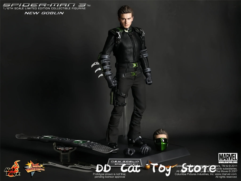In Stock Genuine HOTTOYS HT 1/6 MMS151 Spider Man 3 New Goblin Little Green Goblin 1/6 Th Scale Collectible Action Figure