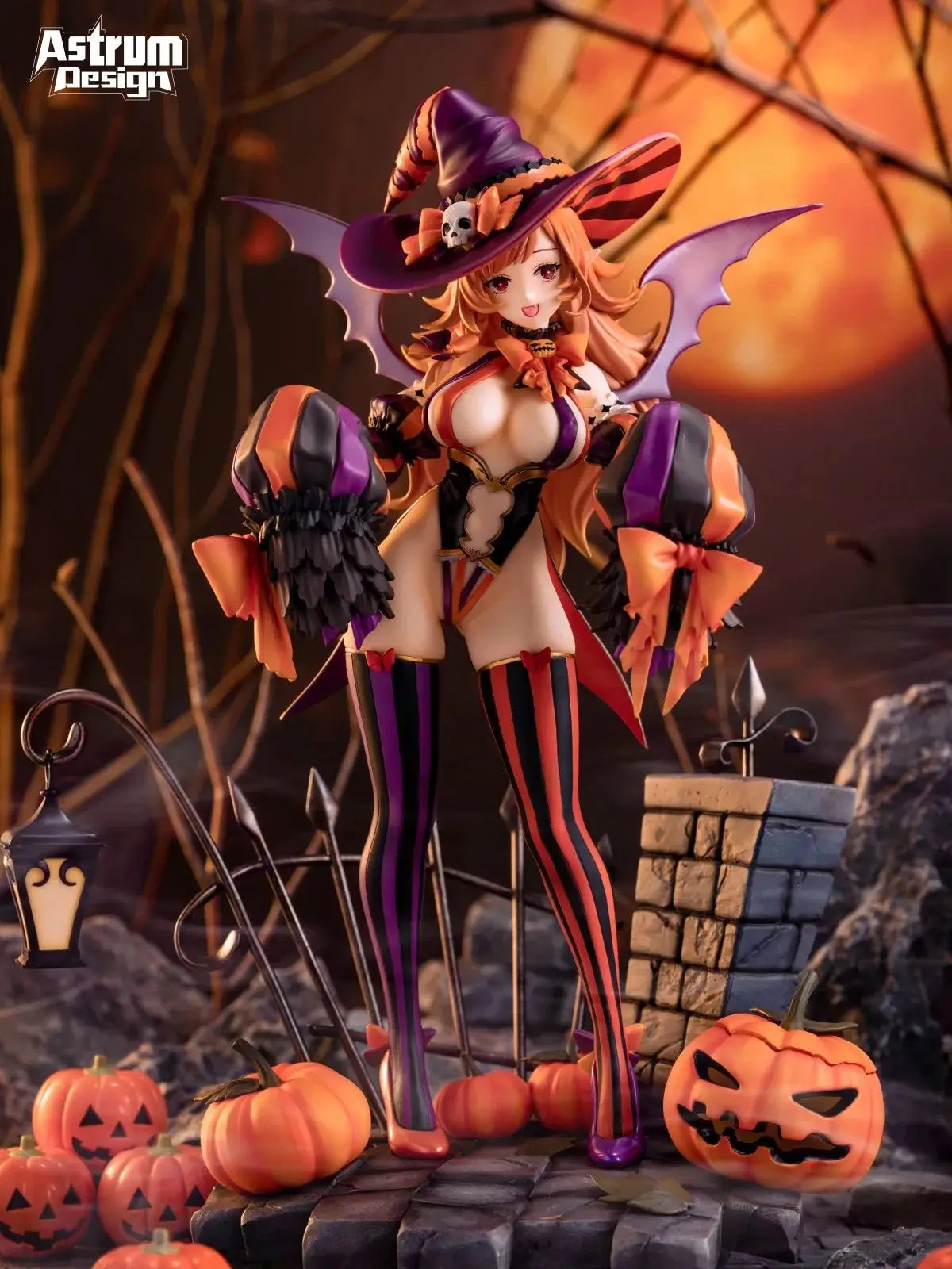 Judai 27cm Original Astrum Design Halloween Succubus Deluxe Edition PVC Action Figure Model Toys