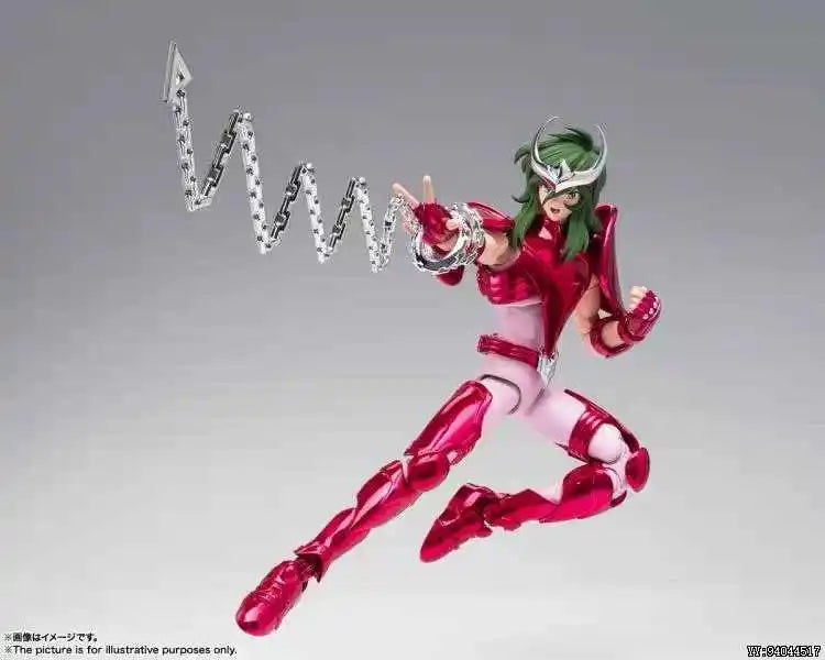 In Stock Original Buyi Myth EX Animation Model Andromeda Shun Action Figure Final Bronze Cloth Figure Model Collection Toy Gift