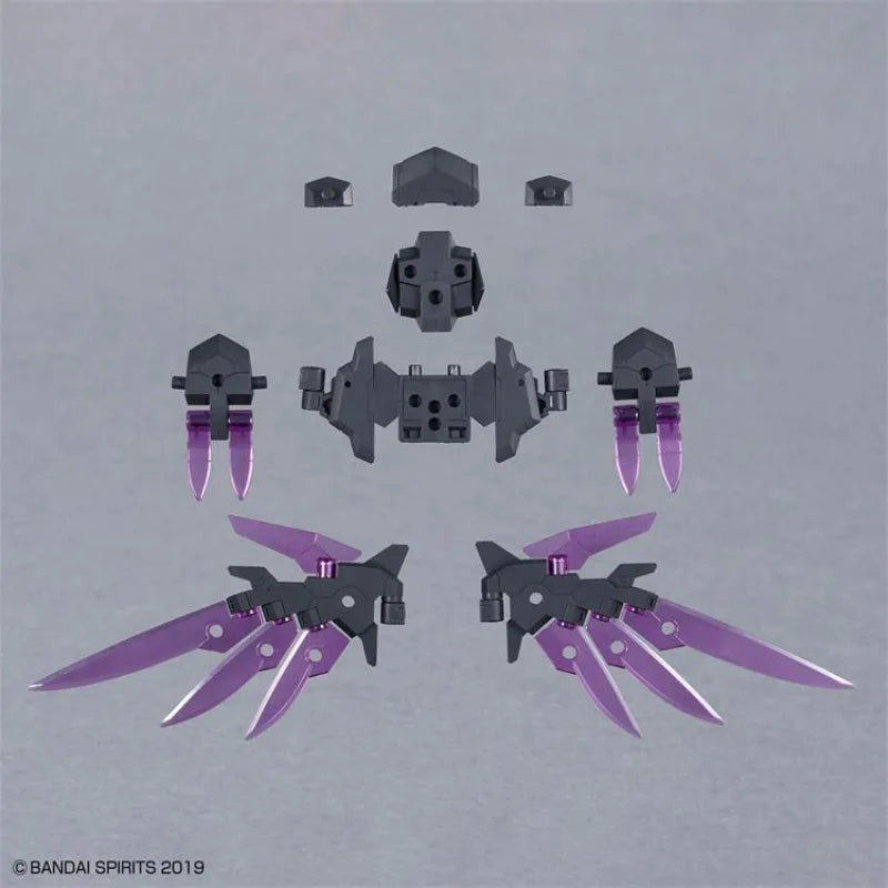 Fast Shipping Bandai Anime 30MM 1/144 OPTION PARTS SET 17/22 [WING UNIT] Original Model Toys Action Figure Collectible Children