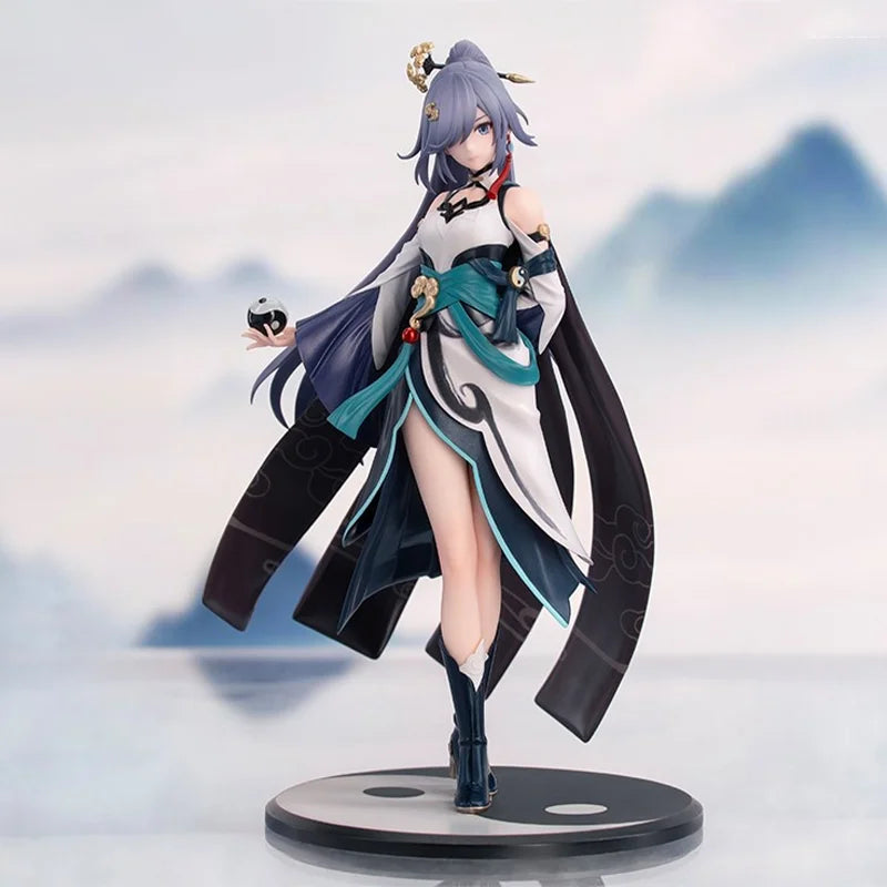 【100%Authentic】IN STOCK Myethos Original Honkai Impact 3rd Fu Hua 1/8 Azure Empyrea Anime Character Model Decoration Gifts Toy