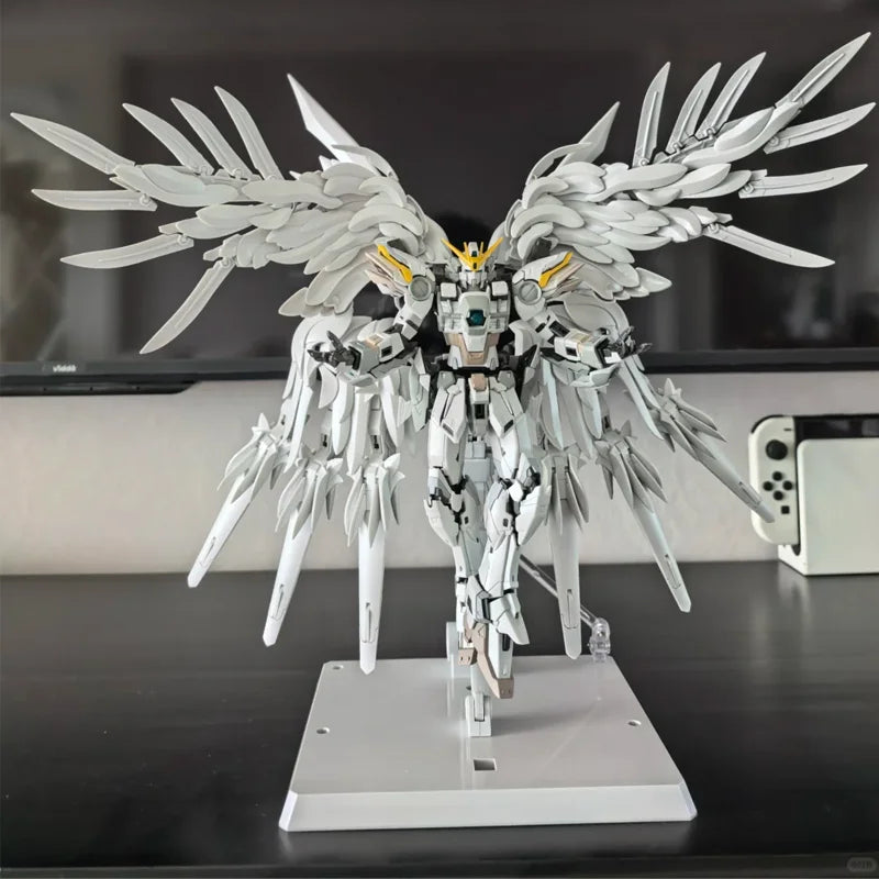 Mg 1/100 Daban 8827 Snow White Prelude Fix Model Kit Xxxg-00ysw Wings Assembly Action Figures Alloy Skeleton Customized Toys