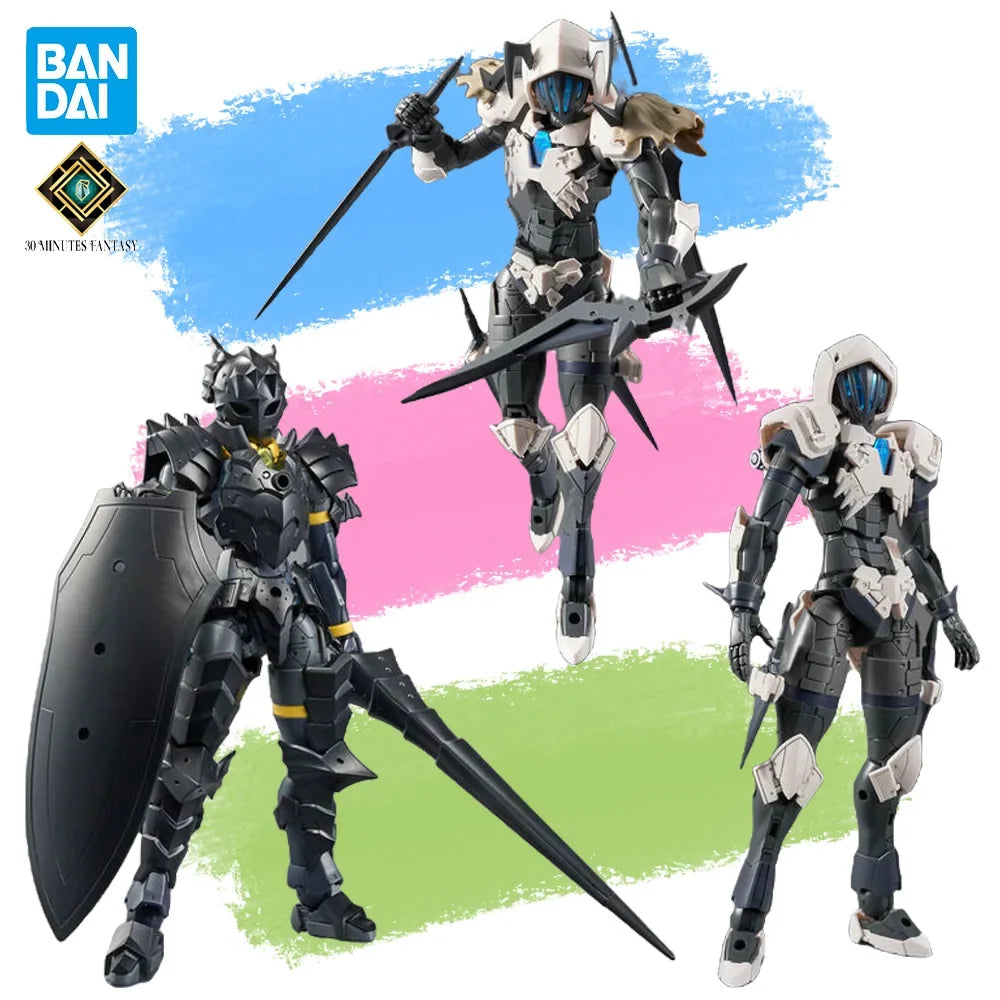 In Stock Original BANDAI 30MF Rosan Assassin Rosan Lancer Figure Anime Model Genuine Boxed Toy