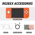ANBERNIC RG28XX Handheld Game Console 2.83-inch 640*480 IPS Screen Linux System 3100mAh Support TV-HDMI-Output 64G 5000+ Games