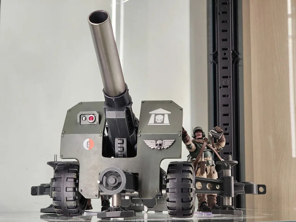 1/18 JOYTOY Action Figure 40K Astra Militarum Cadian Armoured Sentinel Anime Model Toy