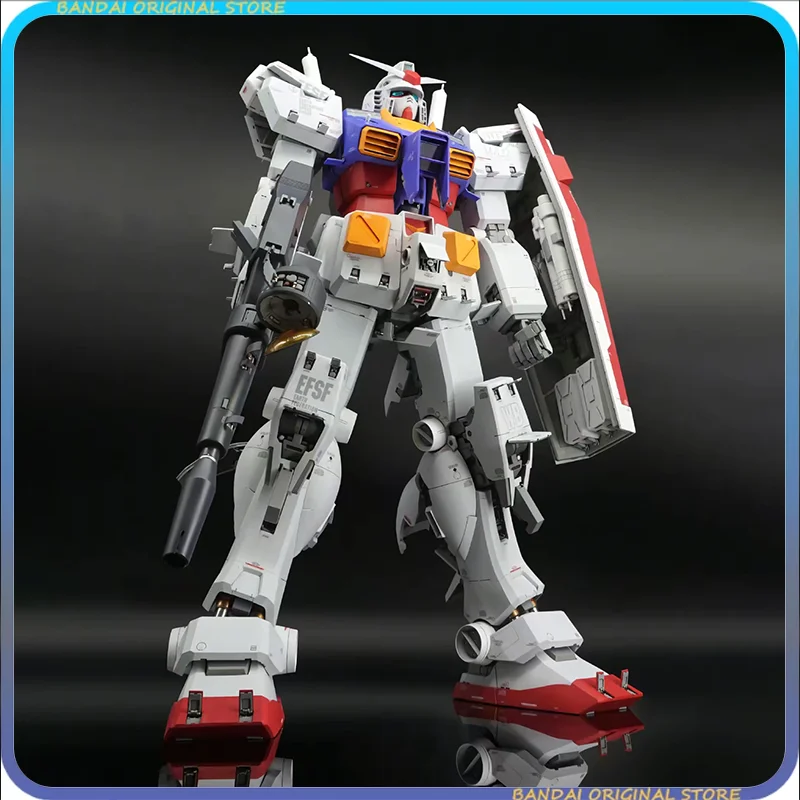 【IN STOCK】FANG DAJING 1/35 RX-78-2 original 7802 Assembly Model Kit Action Figures Action Figure Toy With LED Christmas gift