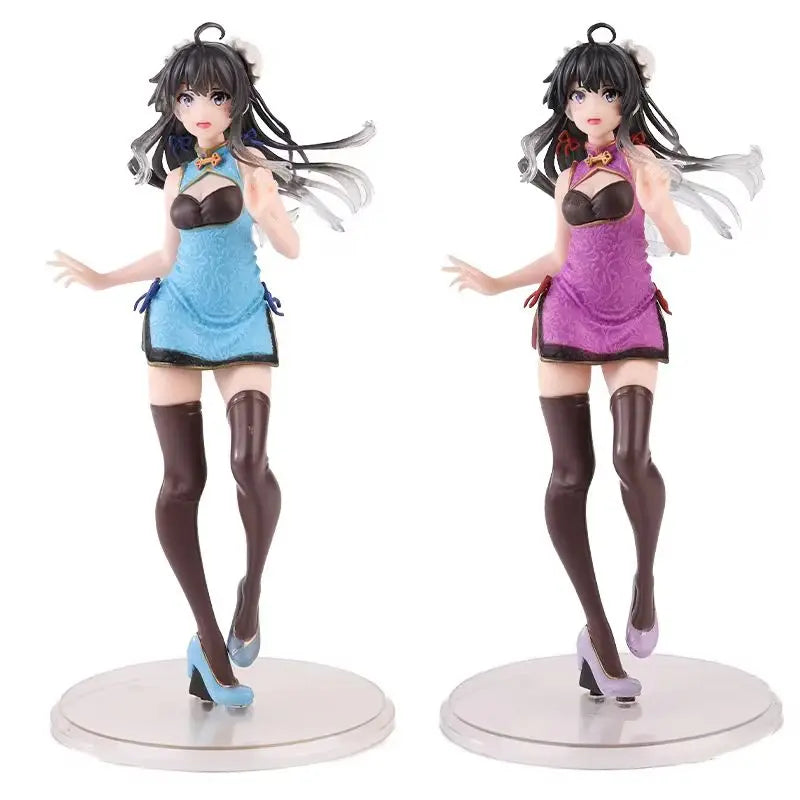 New 22cm Yukinoshita Yukino Funny Japan Anime Yukino Action Figure Toys My Teen Romantic Comedy Snafu Pvc Toy Collection Hot Toy