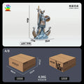 Jacksdo Saint Seiya Saintmyth Cloth Ex Odin/Oden Asgard/God Warrior Inch Decoration Diorama Scene Statue Resin In Sto