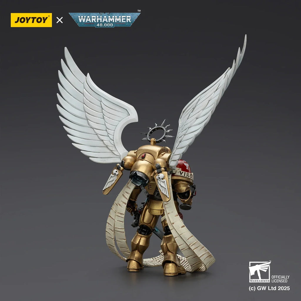 JOYTOY Warhammer 40K Action Figure 1/18 Blood Angels The Sanguinor With Encarmine Broadsword Collection Model Anime Figurine Toy