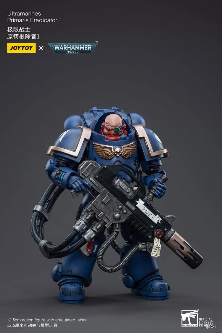 【UA】JOYTOY  Warhammer 40K  Scale 1/18 Action Figures Ultramarines Primaris Eradicator 1 Models Toys Gifts