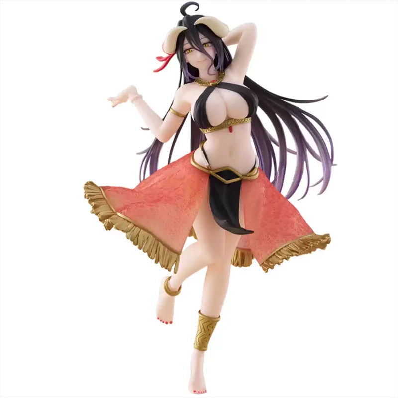 Genuine Original Taito Overlord Coreful Figure Albedo Dancing Girl Ver In Stock Anime Figure Model Collector Figurine Toys Doll