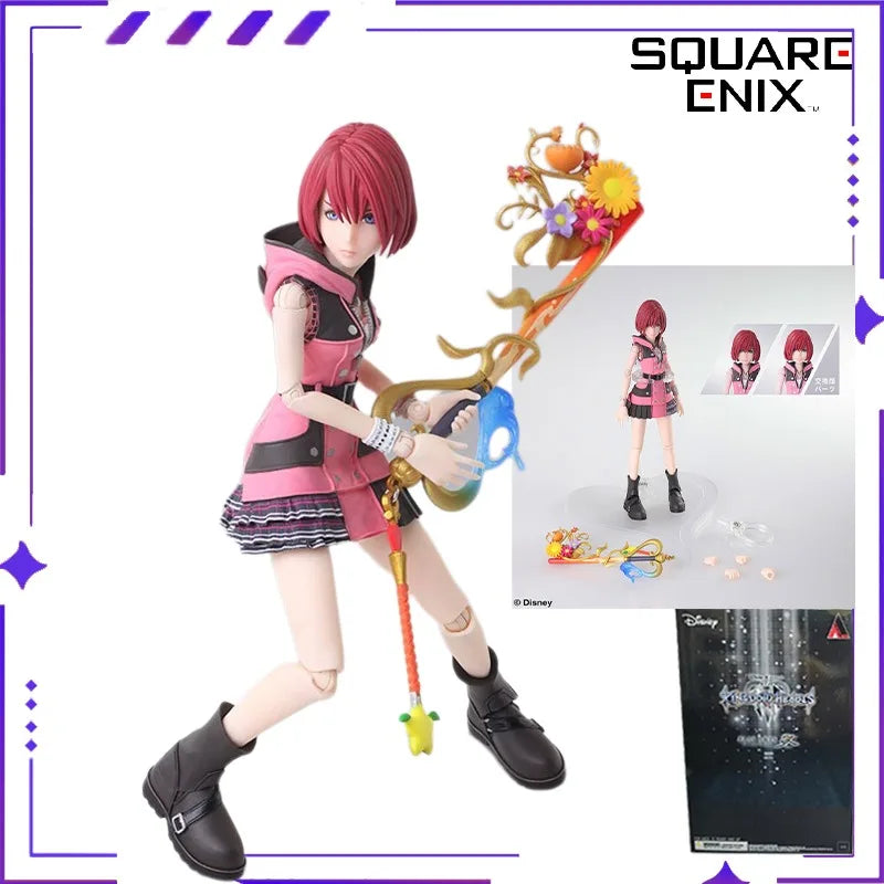 SQUAREENIX, SE Original BRING ARTS Series Kingdom Hearts III Sola Games Mobile Doll Model Toy Boy Gift Collection in Stock