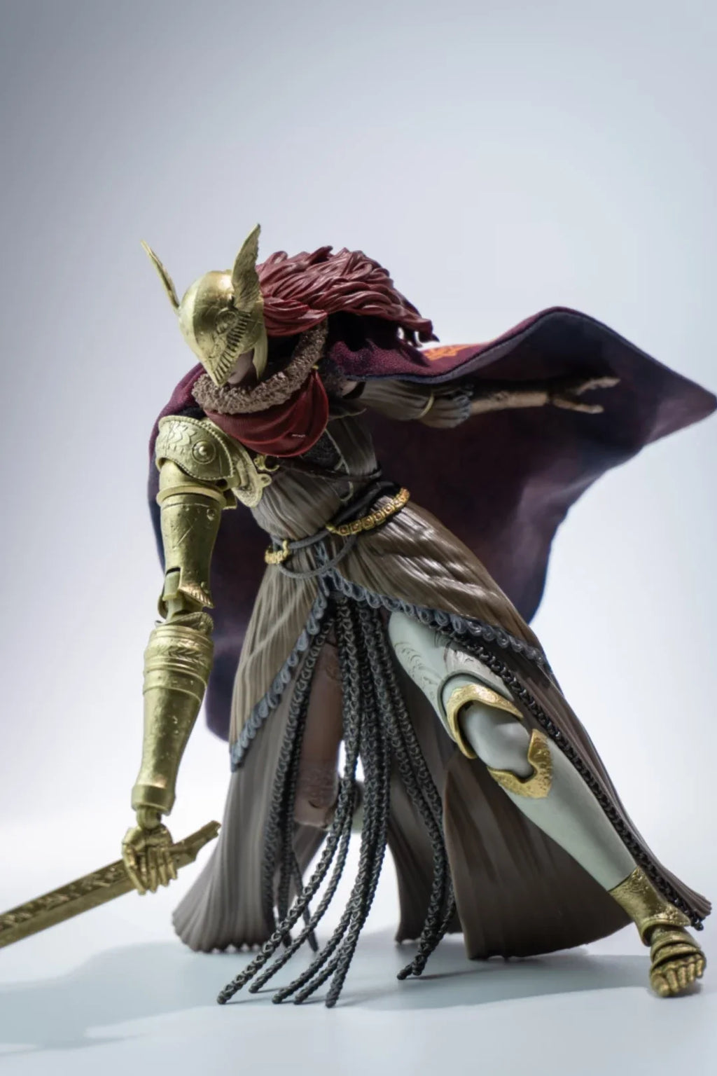 New Elden Ring Malenia Blade of Miquella Valkyrie Malenia Goddess of Rot Ko SHF Anime Action Figure Model Kids Toys Gifts