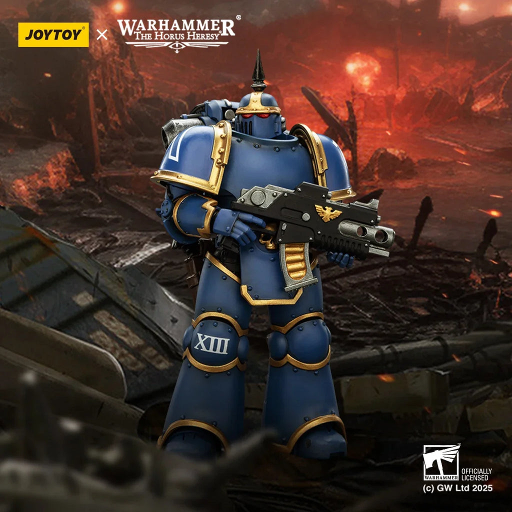 【In stock】JOYTOY Warhammer 40K Ultramarines mk lll tactical legionary 1/18 Action Figure Model Toy