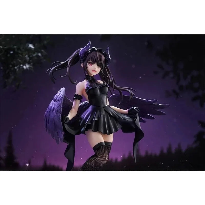 FuRyu DATE ALIVE IV BiCute Dark Tokisaki Kurumi Little Devil Ver. PVC Anime Action Figures Model Collection Toy