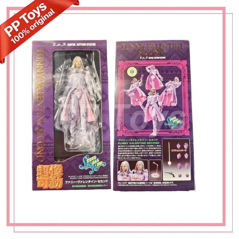 JOJO STEEL BALL RUN Funny Valentine Actionfigur Medicos Chobitsu Kōdō 100% Original PVC Anime Modell Spielzeug Sammlung Puppe Geschenk