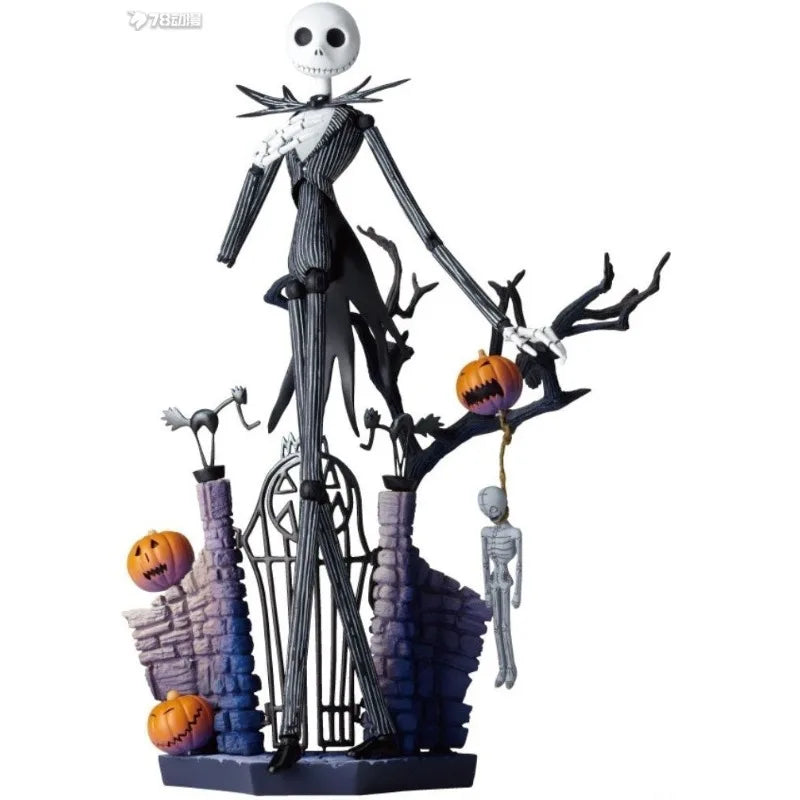 Kaiyodo Original Runner Technology Series Christmas Eve Thriller Jack \sally Action Figure Model Toys Ornaments Gifts for Boys