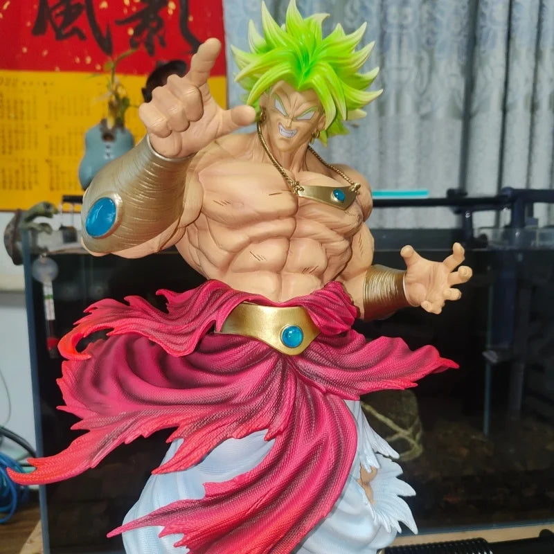 In Stock Jt&Ck Toys 50cm Dragon Bal Anime Figure Super Saiyan Broli Figure Pvc Statue Collection Model Room Decoration Gift Toy