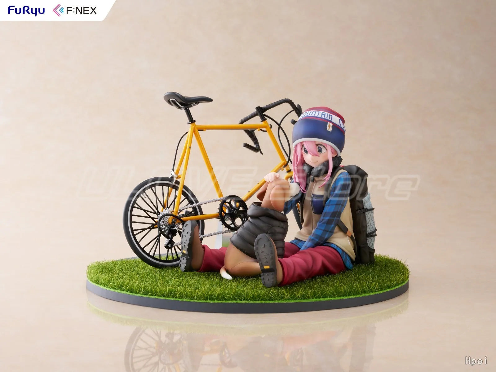 Original F:NEX LAID-BACK CAMP Kagamihara Nadeshiko Anime Figure Model Toys Gifts Collection