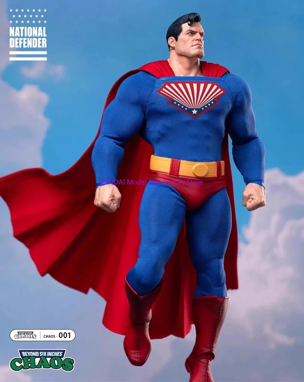 In Stock CHAOS CHAOS-001 1/12 Male Soldier Collectible National DEFENDER Guardian Super Protector Full Set 6in Action Figure Toy