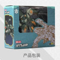 52TOYS Beast Box Serie Jetsam Wreck Reef Meeresschildkröte Transformierbarer Modellbausatz Sammelbares Mech-Actionfigur Geburtstagsgeschenk