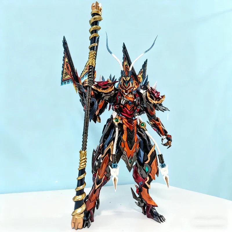 Motor Nuclear 1/72 Monkey King Son Goku Assembly Model Kit Action Figure Painted Mecha With Effect Part Collectable Toy Boy Gift