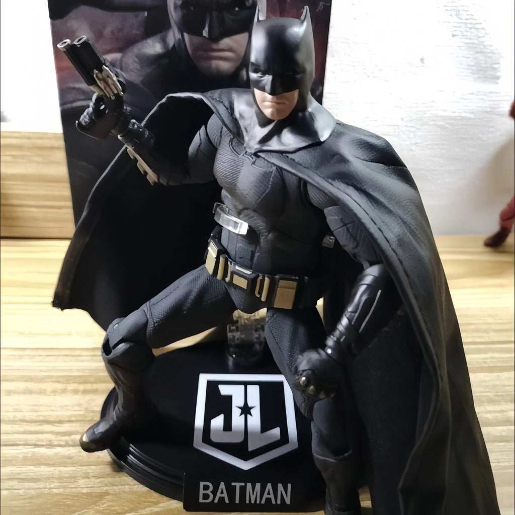Original Fondjoy Batman Light Armored Figure 1/9 Dc Justice League The Dark Knight Figures Detective Comics Collectible Figures