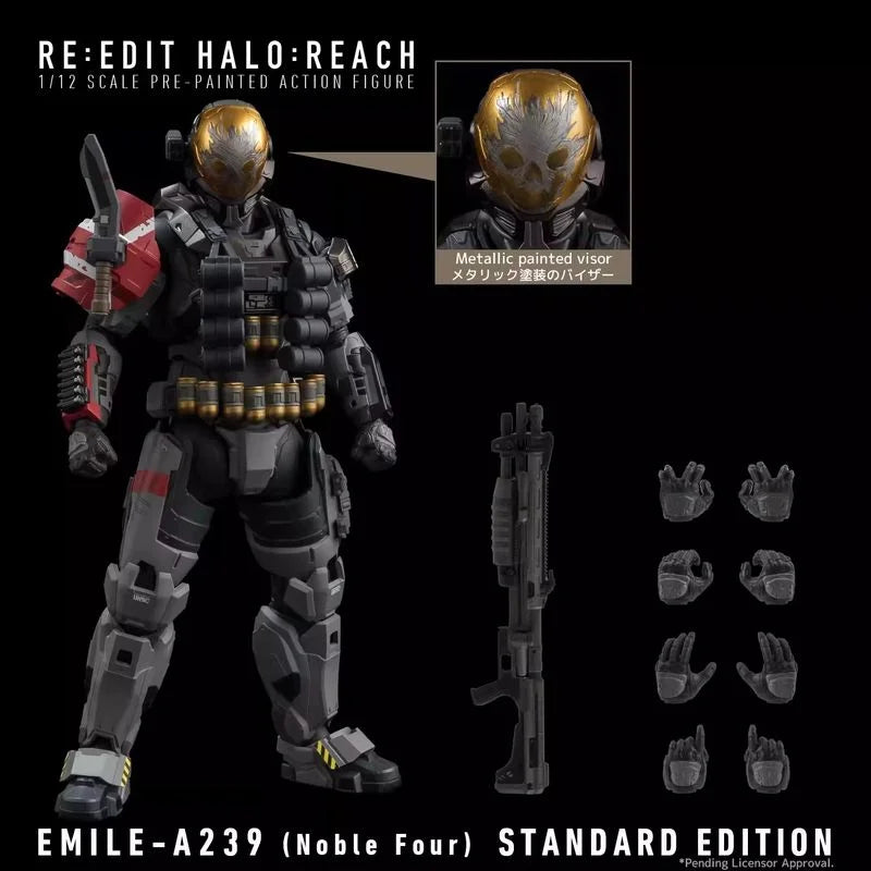 1000toys 1/12 Scale Emile A239 Noble Four Standard Edition Zhiyuan Star 6in Action Figure Model Full Set Collectible Toy Gifts