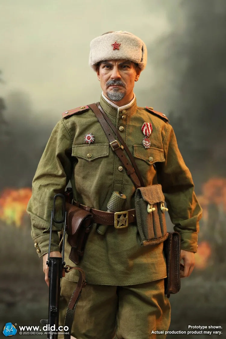 DID R80173 1/6 Scale Soviet Infantry Lieutenant Viktor Rezenov Full Set for 12inchs Action Figure Collectible Model Toys