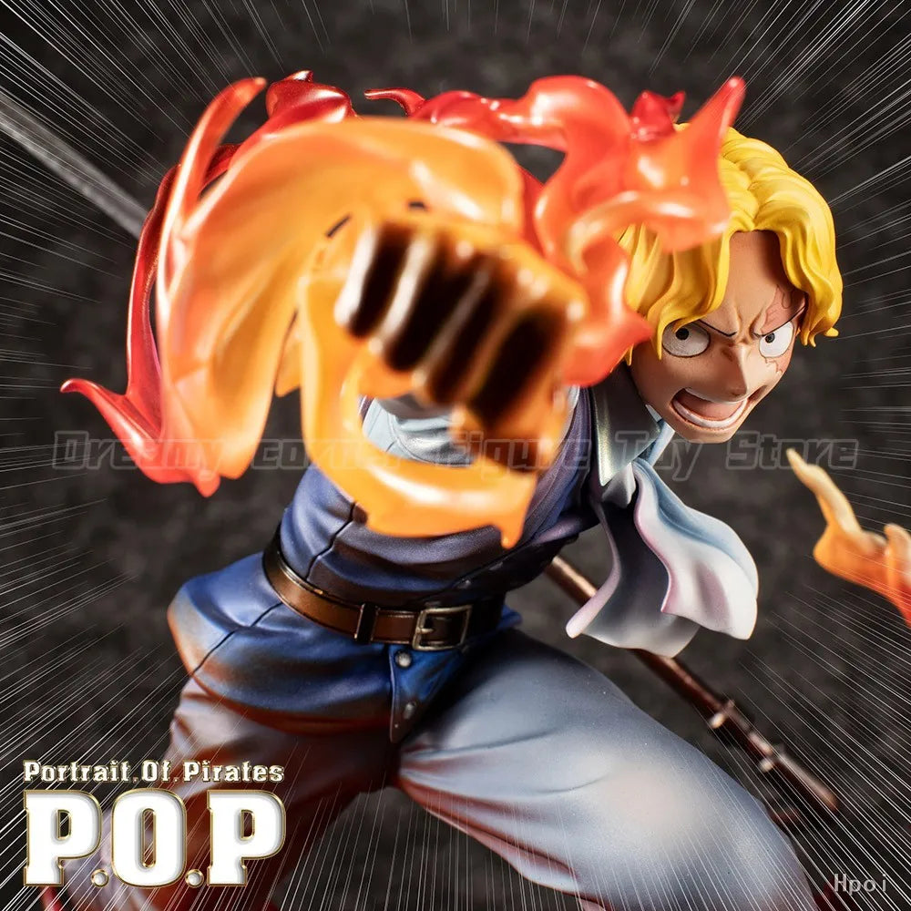 【In Stock】MegaHouse POP Limited Edition ONE PIECE Sabo Figure Model Toys