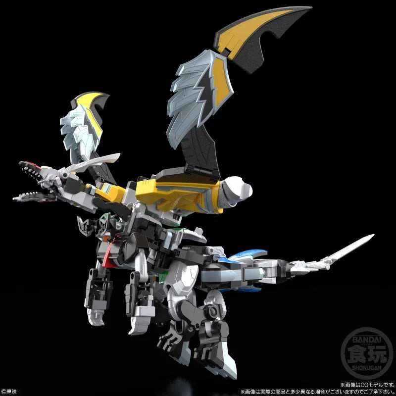 Bandai Genuine SMP SHOKUGAN PROJECT Mahou Sentai Magiranger MajiKing Demon God Anime Action Figure Assembly Model Toys Children