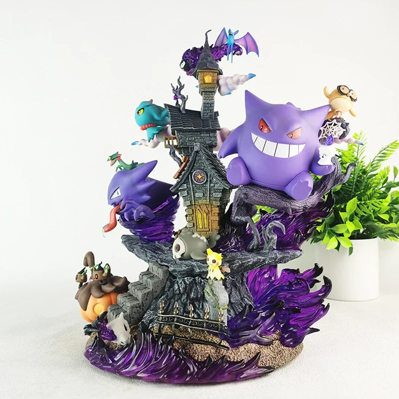 2025 New In Stock 31cm Anime Pokemon Gengar Ghost Claw Action Figure Game Statue Pvc Collectible Kawaii Model Gifts Dolls Toys