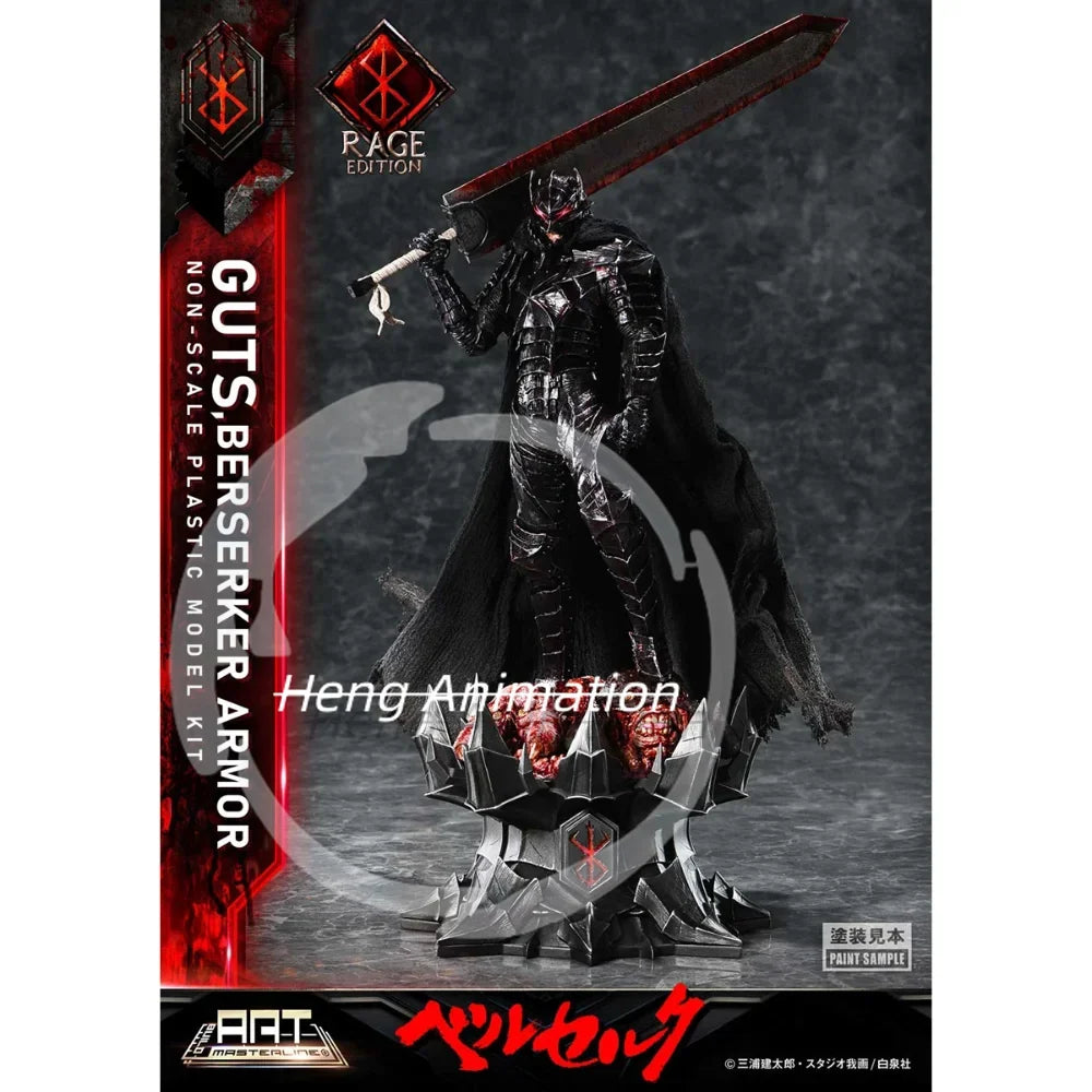pre-sale Prime 1 Studio Berserker Armor Rage Plastic Model Kit Unpainted White Model Q1 26