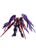 BANDAI MG 1/100 Wing Gundam Zero EW Action Figures Cross Contrast Colors Clear Purple Mobile Suit Gundam Anime Model Kit