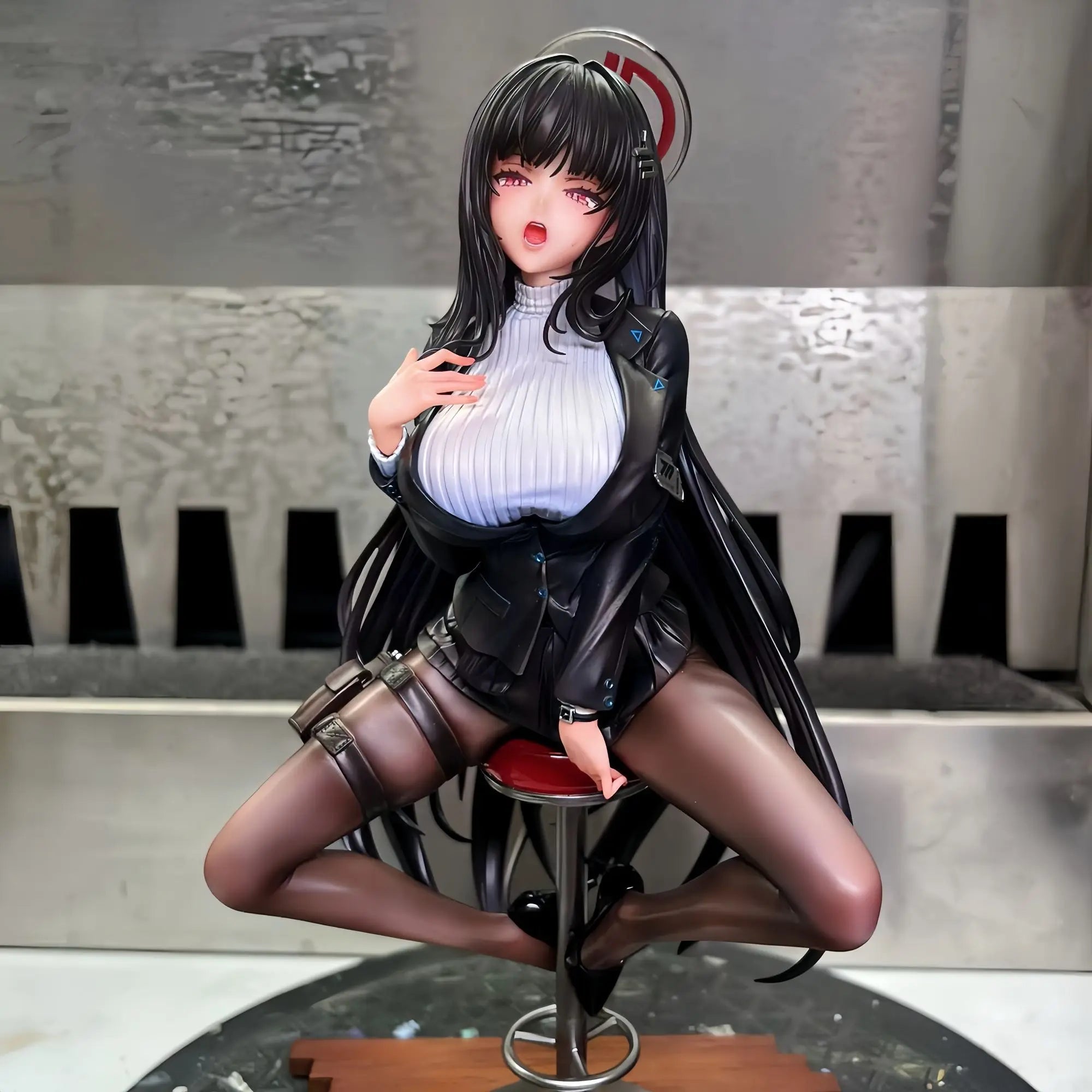 Blue Archive Figures Tsukatsuki Rio Figure Sexy Girl Tsukatsuki Anime Figurine Pvc Models Gk Statue Collection Kids Toys Gifts