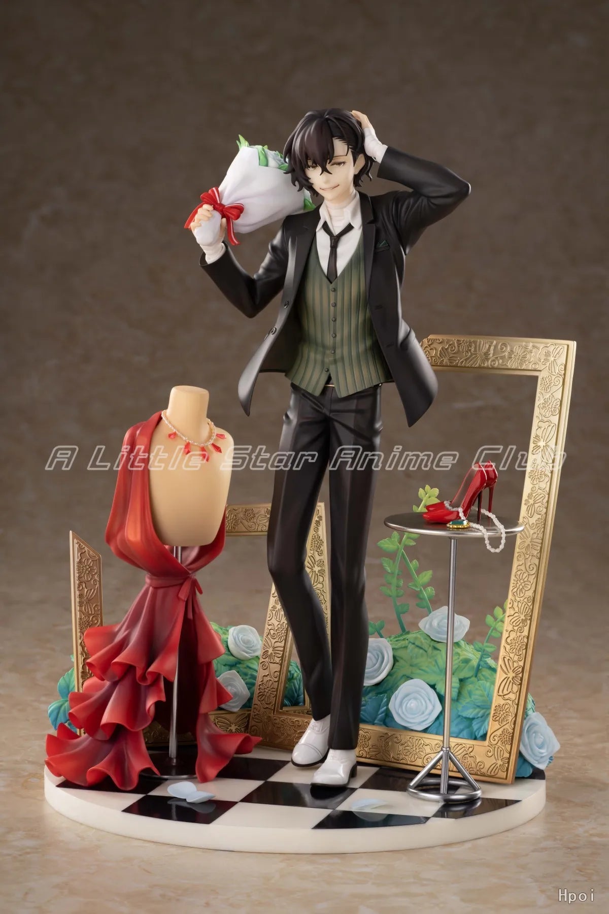 In Stock Original HobbyMax BUNGO STRAY DOGS Dazai Osamu Formal 1/7 PVC Animation Figure Model Toy Gift