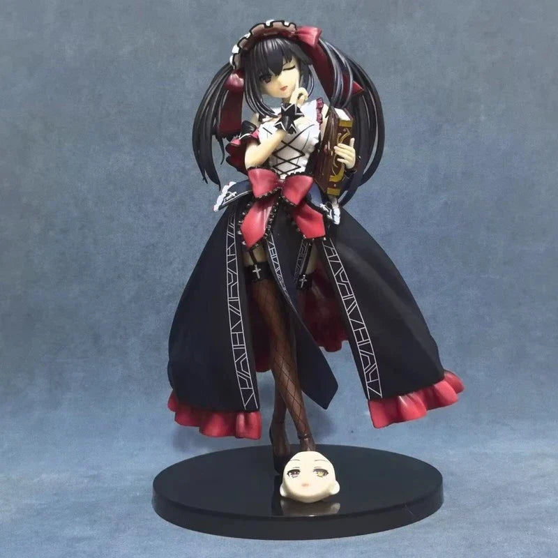 Date A Live Tokisaki Kurumi Collectible Action Figure - Hand-Made Incubus Dress Standing Posture Model Ornaments Boxed Toy