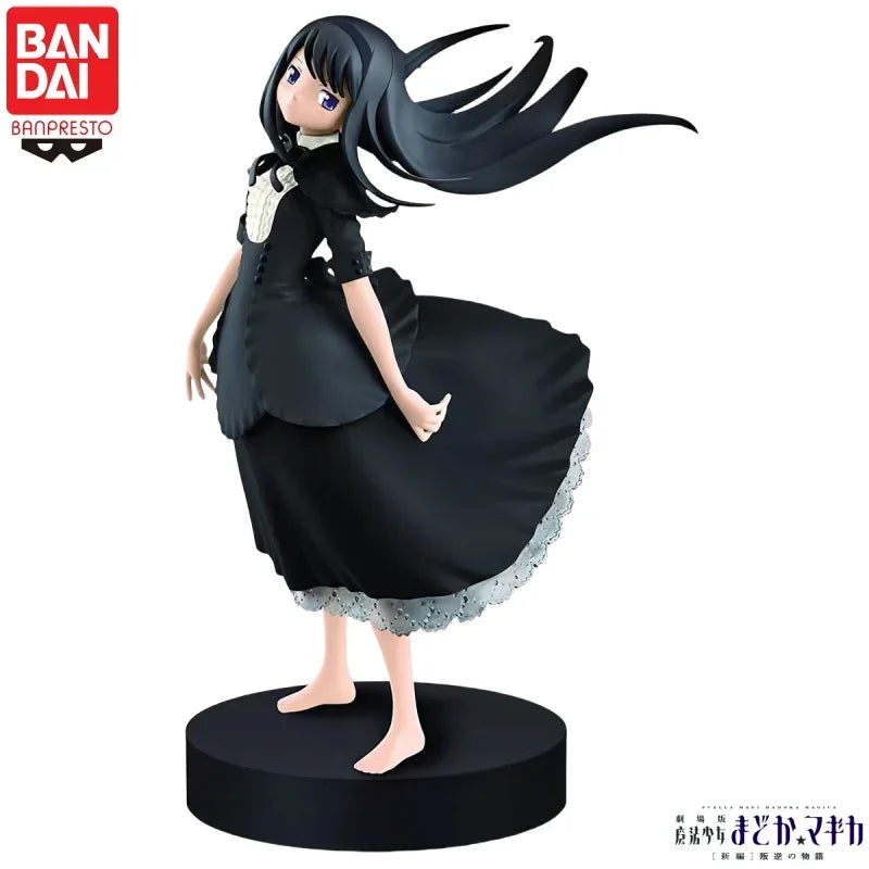 Bandai Banpresto In Stock 100% Original Puella Magi Madoka Magica Akemi Homura Action Figure Model Doll Brand New Boxed Toy Gift