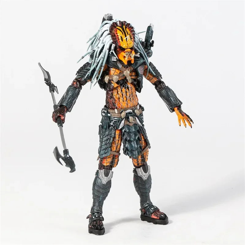 NECA Predator Clan Leader 7 Inches Action Figure with Accessories Model Toy