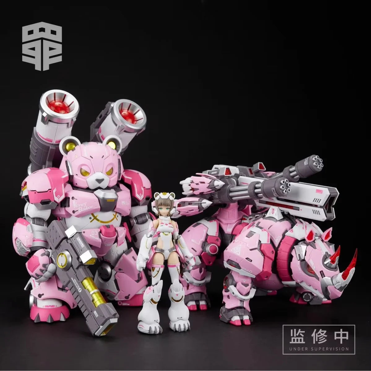 Ms General Model Kit Crime Series Action Figure Sin-03 Pvc Models Mecha Assembly Model Animal Transformation Toy Collection Gift