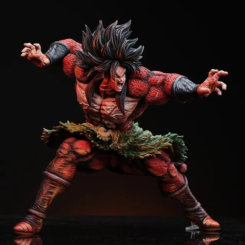 26cm Dragon Ball Anime Figures Super Saiyan 4 Broli Figures Pvc Statue Collection Model Desk Decoratio Birthday Gifts Toys ﻿