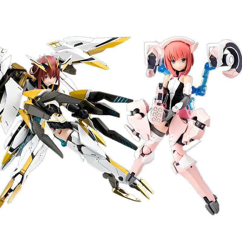 Kotobukiya Original MEGAMI DEVICE SUGUMI KANAGATA&AIKA AIKAWA JINAI Anime Action Figure Assembly Model Toys Model Gifts for Boys