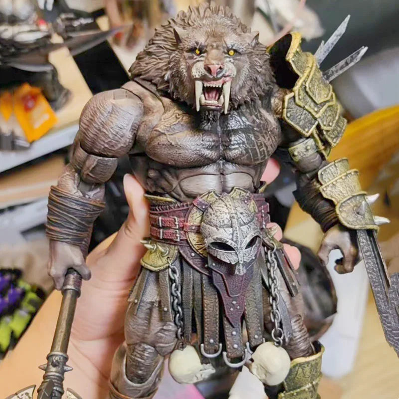 Original Xesray Gladiator Honor Battle Exhibition Limited Black Saber Toothed Tiger Action Figures Collection Model Gifts
