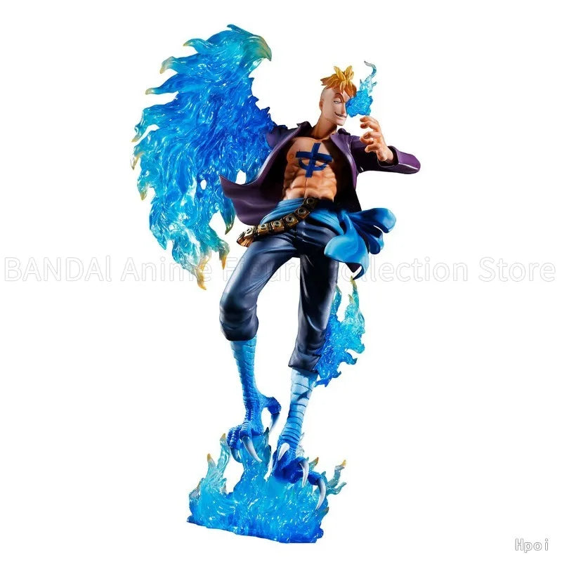 Original MegaHouse Portrait.Of.Pirates ONE PIECE “MAS” Immortal Bird Marco【Limited Replica Version】Anime Characters Model
